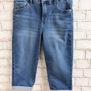 Women’s Jean Denim Capris Angels Forever Young